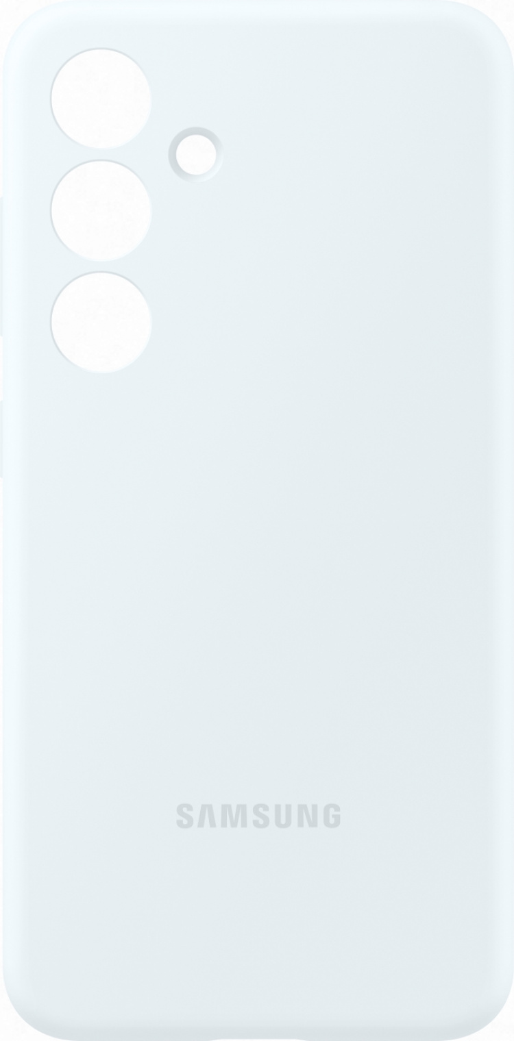 Samsung Galaxy S24 silikoneetui, hvid