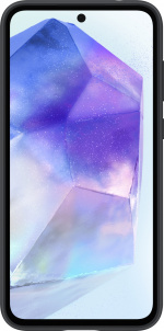 Samsung Galaxy A55 silikoneetui, sort