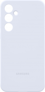 Samsung Galaxy A55 silikoneetui, lyseblå