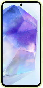 Samsung Galaxy A55 silikoneetui, limegrøn