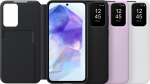 Samsung Galaxy A55 Smart View Wallet Case, sort