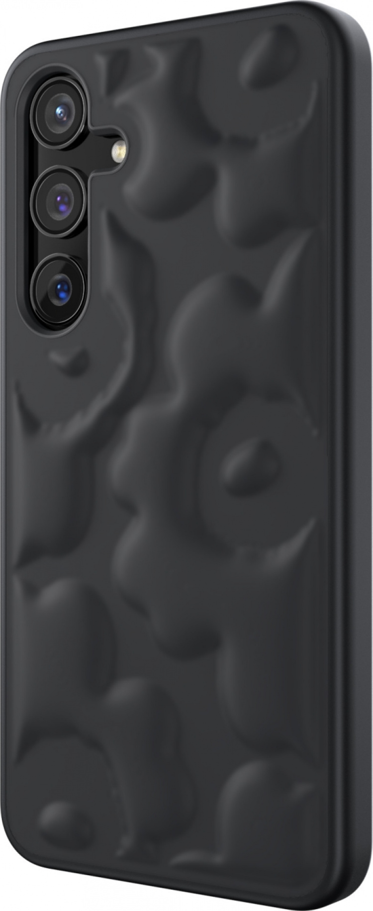 Samsung x Marimekko Embossed Case, Samsung Galaxy S24+, sort