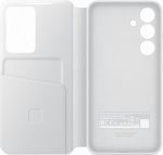 Samsung Galaxy S24 Clear View Wallet Cover, hvid