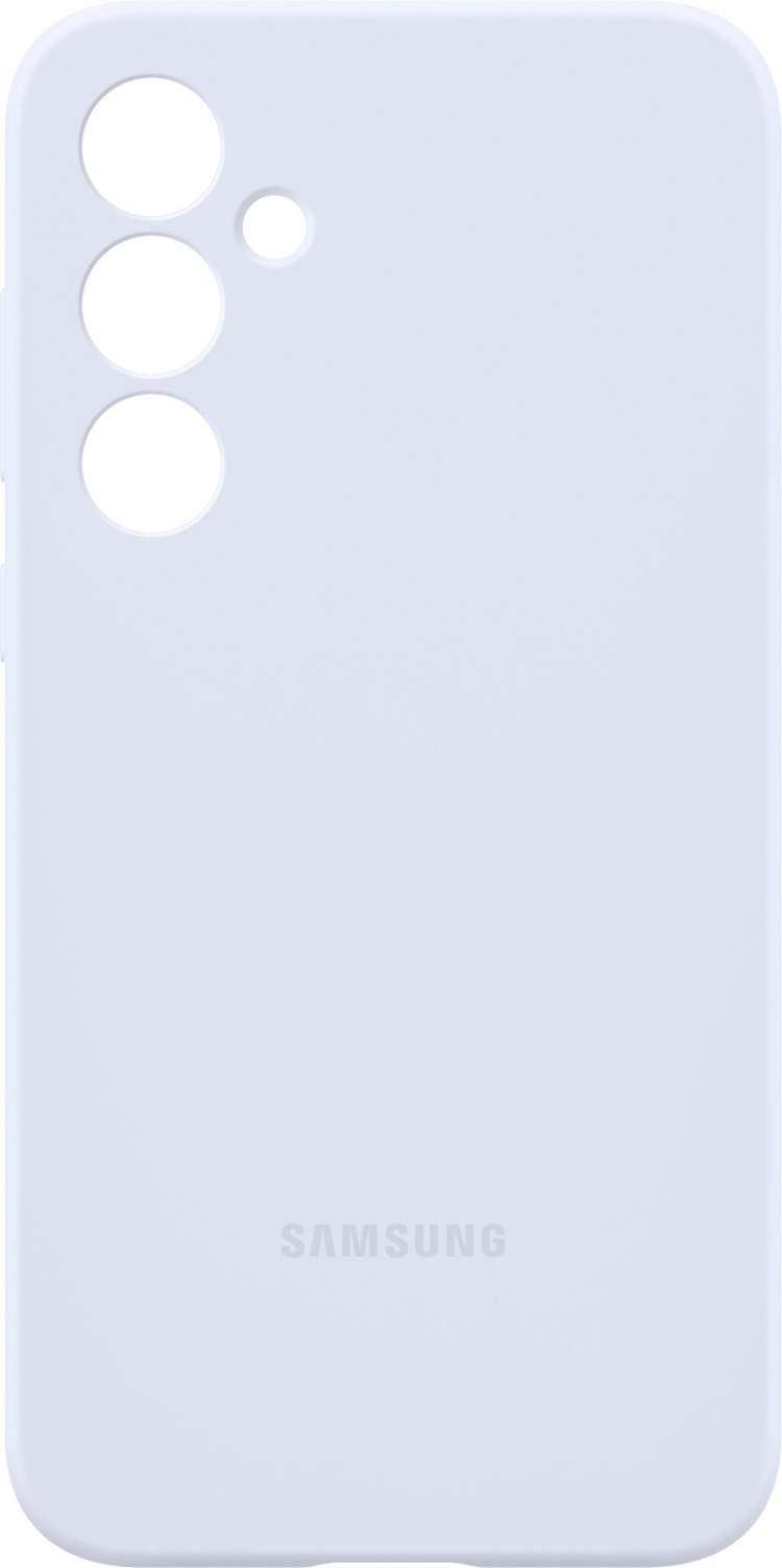 Samsung Galaxy A35 silikoneetui, lyseblå