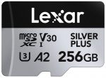 Lexar microSDXC Professional SILVER Plus UHS-I/U3/A2/4K R205/W150 (V30) - 256GB