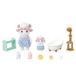 Sylvanian Families Søskende med bobler til badetid - (5805)