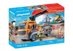 Playmobil Byggelastbil med kran (71750)