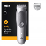 Braun Body Groomer Series 5 +2 plejeredskaber - grå