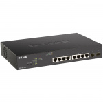 D-Link DGS-1100-10MPV2 10-port PoE+ Smart Administrerbar Gigabitswitch