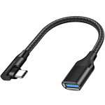 LogiLink Vinklad USB-C-kabel USB 3.2 15W 0,2m