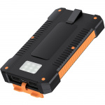 LogiLink PowerBank 6.000 mAh 10W Solcell Svart/Orange