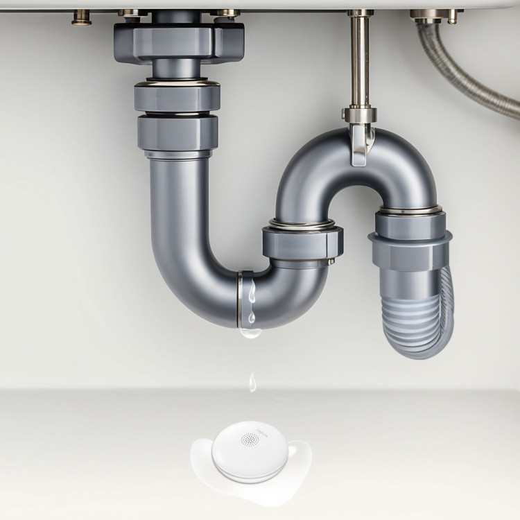 LogiLink Smart Vattanläckagesensor Wifi Tuya LogiLink Smart Vattanläckagesensor Wifi Tuya