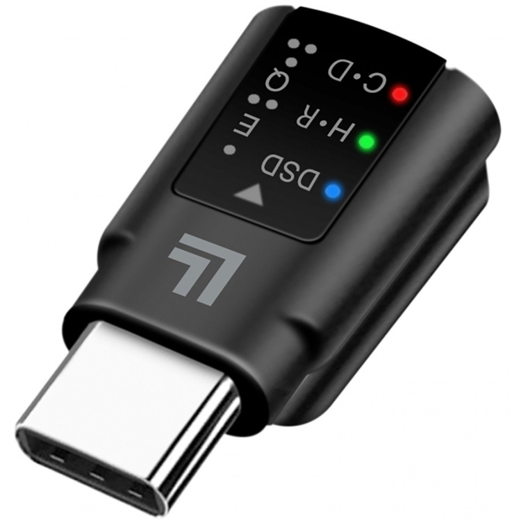 LogiLink USB-C 3,5mm-ljudadapter med DAC och EQ