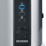 Severin Brödrost AT2589 2skivig Borstat stål