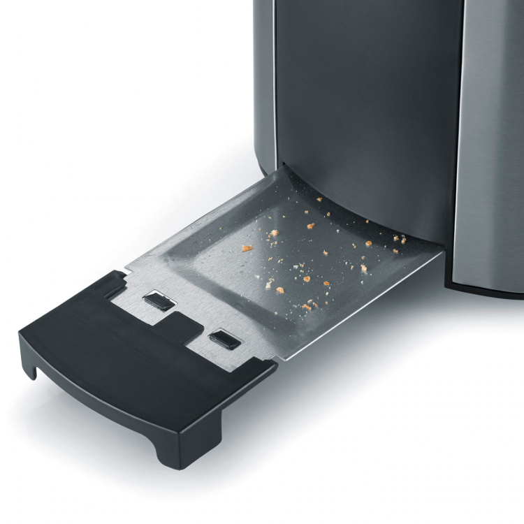 Severin Brödrost AT2589 2skivig Borstat stål