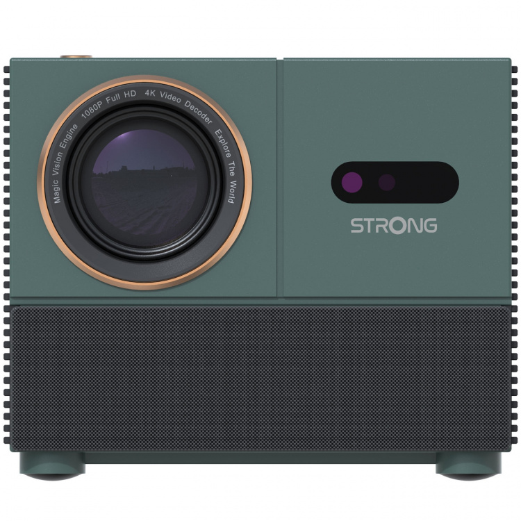 Strong Projektor Google TV MIRA1 Grön Strong Projektor Google TV MIRA1 Grön