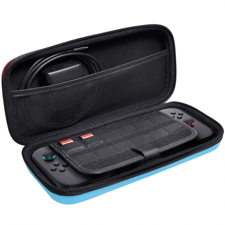 Trust GXT 1251RB Hardcase Nintendo Switch 2 Röd/Blå Trust GXT 1251RB Hardcase Nintendo Switch 2 Röd/Blå