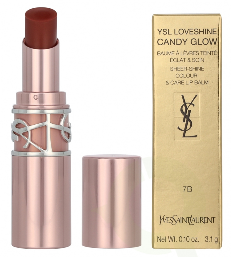 Yves Saint Laurent YSL Loveshine Candy Glow Lip Balm 3.1 g #7B Nude Pleasure