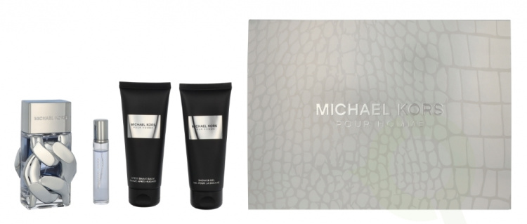 Michael Kors Pour Homme Giftset 310 ml Edp Spray 100ml/Shower Gel 100ml/After Shave Balm 100ml/Edp Spray 10ml