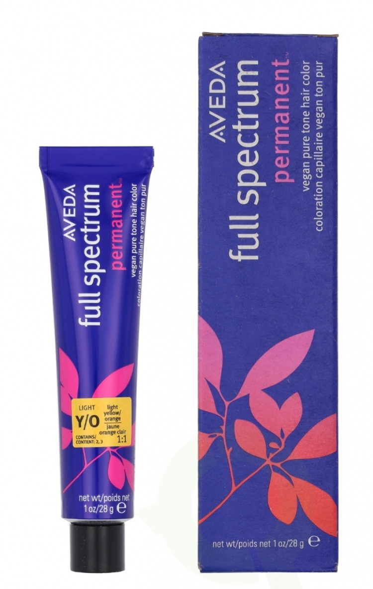 Aveda Full Spectrum Permanent Vegan Pure Tone Hair Color 28 g Light Yellow Orange