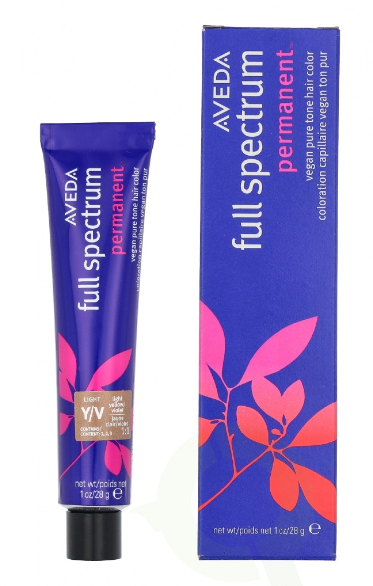 Aveda Full Spectrum Permanent Vegan Pure Tone Hair Color 28 g Light Yellow Violet