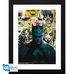 DC Comics Indrammet tryk Batman (30x40) x2