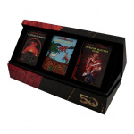 Dungeons & Dragons 50-års jubilæumssæt med bogomslag fra 1. udgave