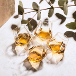 Mad Monkey Diamant-shotglas - sæt med 4 stk