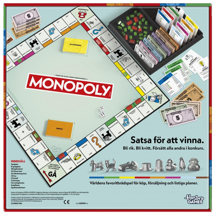 Hasbro gaming Brætspil Monopoly Classic 90th Year Edition (SE)