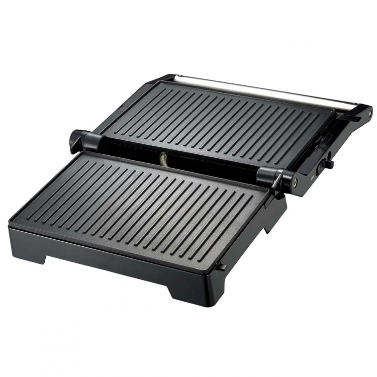 MELISSA Panini-grill og kontaktgrill med non-stick belægning og overophedningsbeskyttelse 1000W Sort