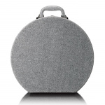 Lenco Retro-pladespiller i træ med indbyggede højttalere, Bluetooth® og AT3600L-patron Grå