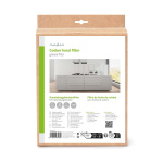 Nedis Emhætte Filter | 57 x 47 cm | Udskiftningsindikator | Skærbar