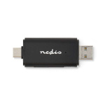 Nedis Kortlæser | microSD (TF) / microSDHC (TF) / microSDXC (TF) / SD / SDHC / SDXC | USB 3.2 Gen1