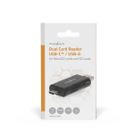 Nedis Kortlæser | microSD (TF) / microSDHC (TF) / microSDXC (TF) / SD / SDHC / SDXC | USB 3.2 Gen1