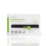 Nedis Lamminerings Film | 54x86mm | Tykkelse: 125 µm | Pakket pr: 100 stk. | PET | Gennemsigtig