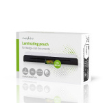 Nedis Lamminerings Film | 54x86mm | Tykkelse: 125 µm | Pakket pr: 100 stk. | PET | Gennemsigtig