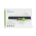 Nedis Lamminerings Film | A5 | Tykkelse: 100 µm | Pakket pr: 100 stk. | PET | Gennemsigtig
