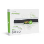 Nedis Lamminerings Film | A5 | Tykkelse: 100 µm | Pakket pr: 100 stk. | PET | Gennemsigtig