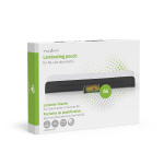 Nedis Lamminerings Film | A6 | Tykkelse: 100 µm | Pakket pr: 100 stk. | PET | Gennemsigtig