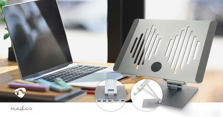 Nedis Stander til Notebook | USB Drevet | 17  Nedis Stander til Notebook | USB Drevet | 17