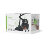 Nedis Støvsuger med pose | Med Pose | 700 W | Støvkapacitet: 2.0 l | Combi Børste | Aaktionsradius: 7.50 m | Hepa 12 | Orange / Sort