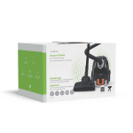 Nedis Støvsuger med pose | Med Pose | 700 W | Støvkapacitet: 2.0 l | Combi Børste | Aaktionsradius: 7.50 m | Hepa 12 | Orange / Sort