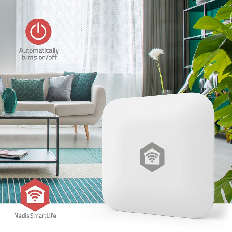 Nedis SmartLife Klimasensor | Zigbee 3.0 | Batteri | Android™ / IOS | Hvid