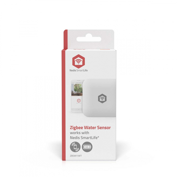Nedis SmartLife Vand Detektor | Zigbee 3.0 | Batteri | Maks. batteritid: 12 Måned | Hvid Nedis SmartLife Vand Detektor | Zigbee 3.0 | Batteri | Maks. batteritid: 12 Måned | Hvid