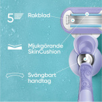 Gillette Rakhyvel Extra Smooth Swirl + 1st rakblad