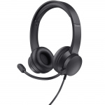 Trust Ayda PC-headset 3,5mm Svart