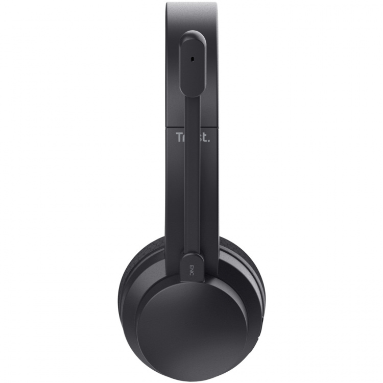 Trust Ayda Trådlöst PC-headset Bluetooth ENC Svart