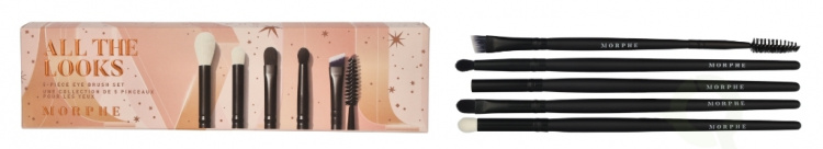 Morphe All The Looks Eye Brush Set 5 piece
