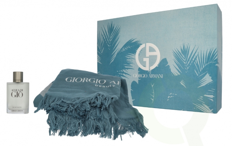 Armani Acqua Di Gio Giftset 100 ml Edt Spray 100ml/Towel