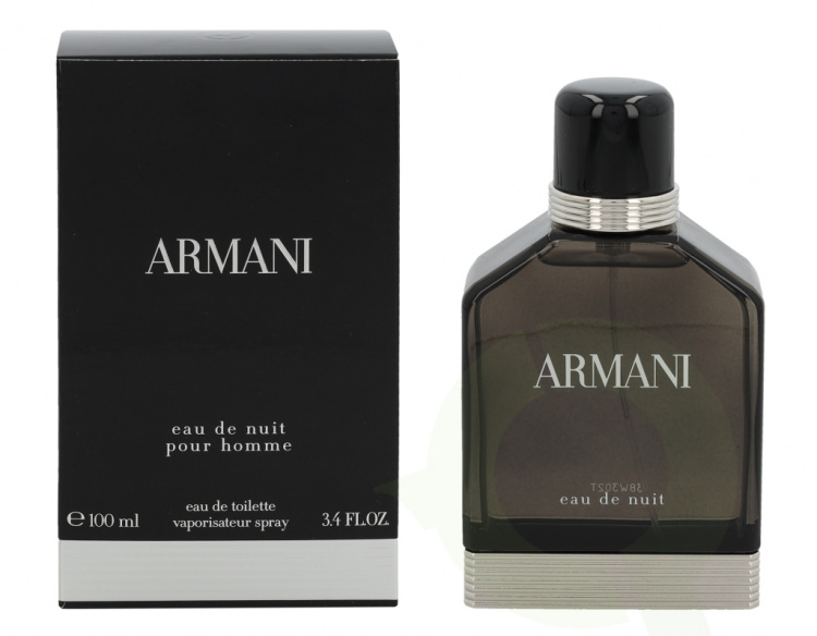 Armani Eau De Nuit Edt Spray 100 ml Pour Homme